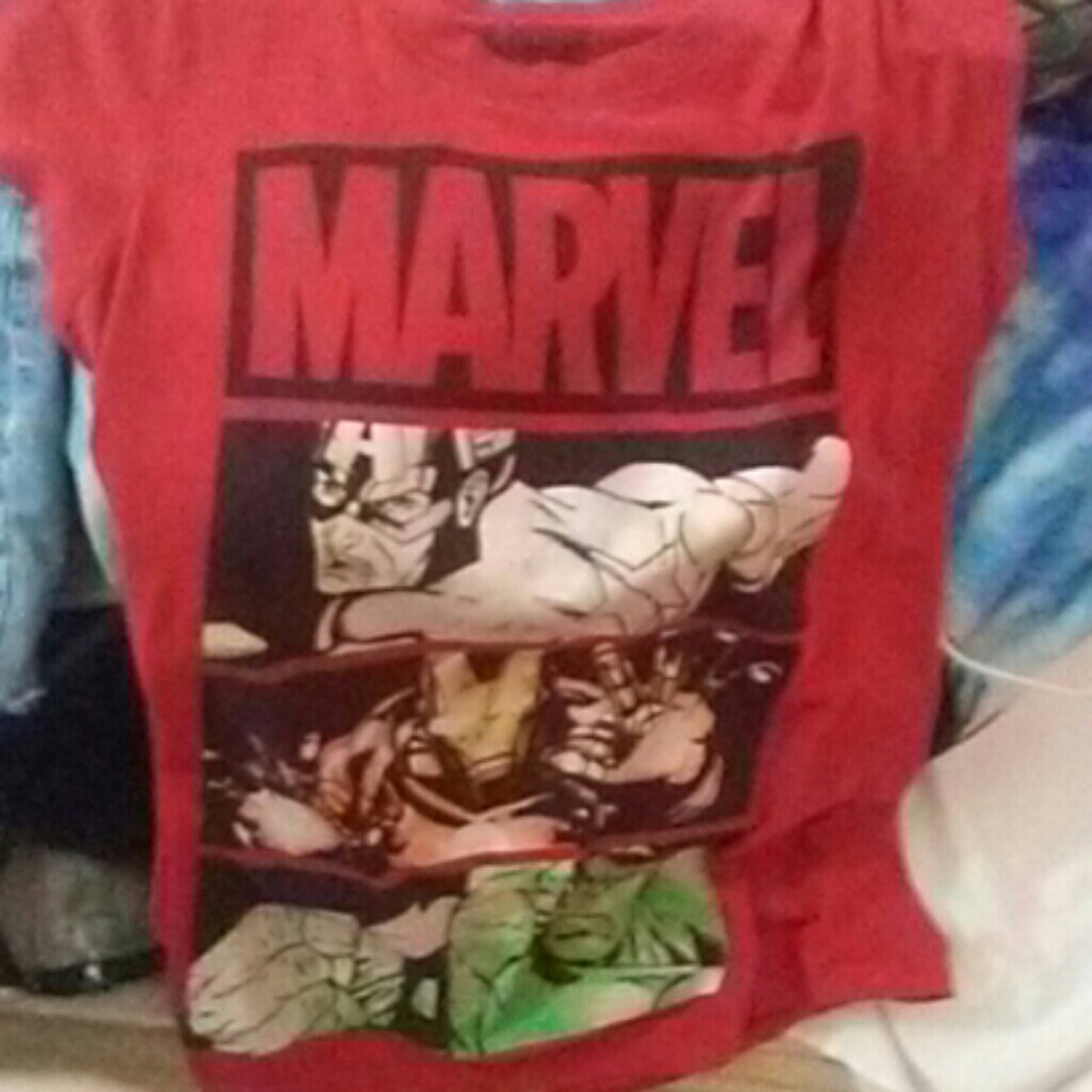 A marvel t-shirt